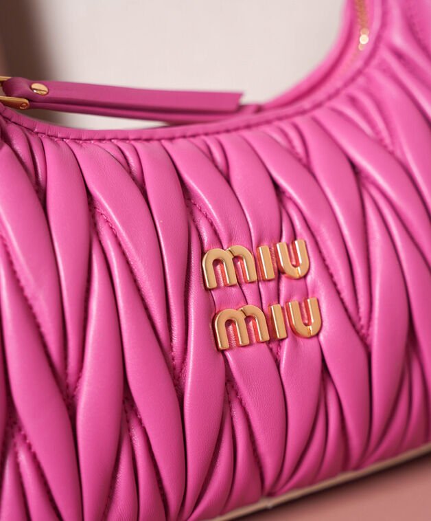 Miumiu Wander Matelasse Nappa Leather Bag 5BC125 - Image 10