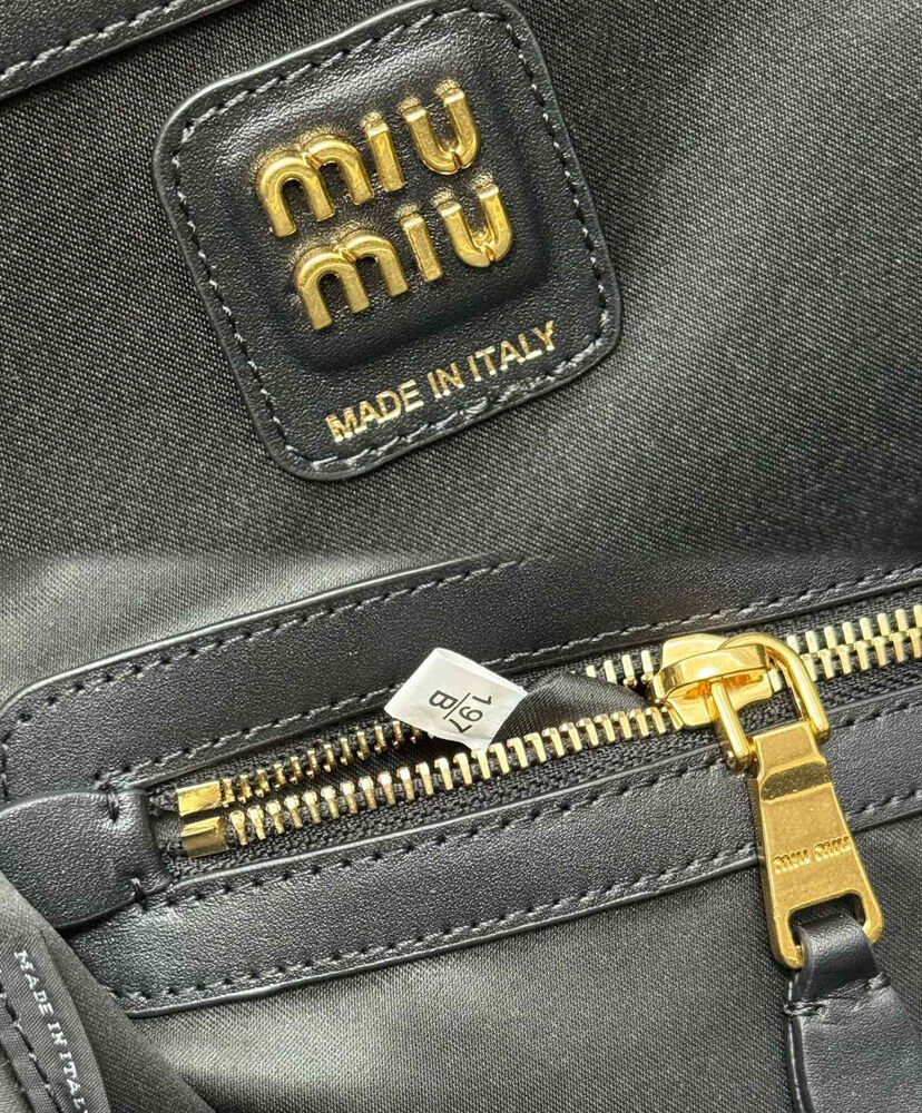 Miumiu Leather Top-handle Bag 5BB117 - Image 10