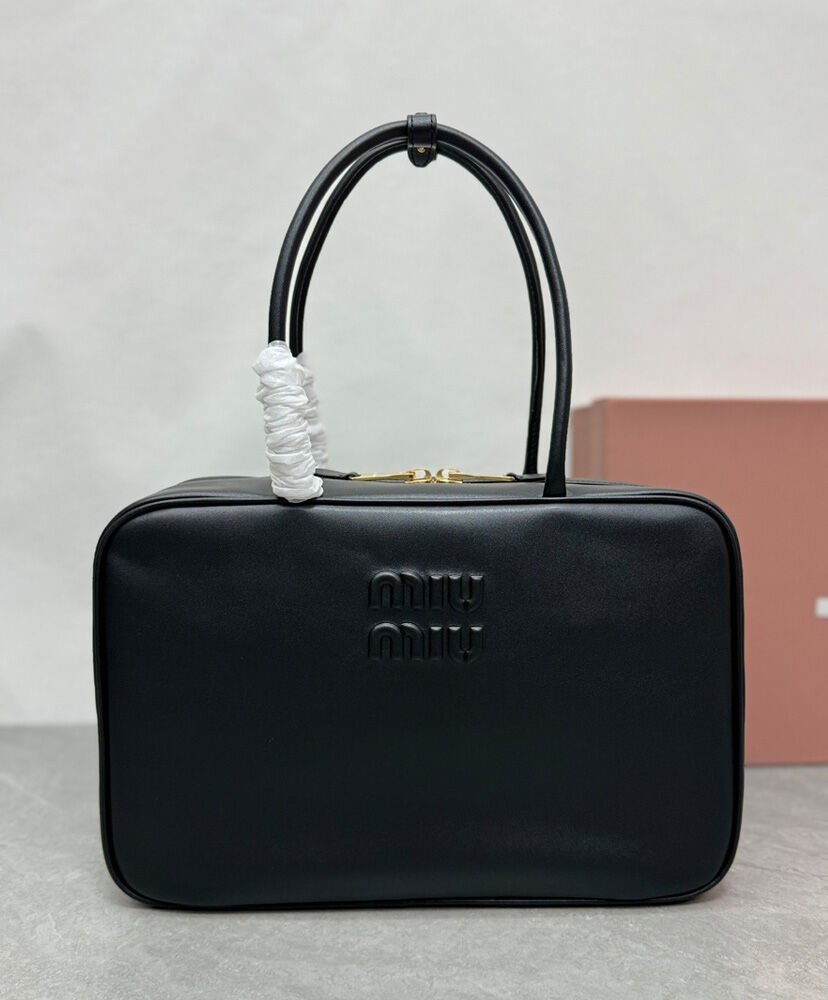 Miumiu Leather Top-handle Bag 5BB117 - Image 2