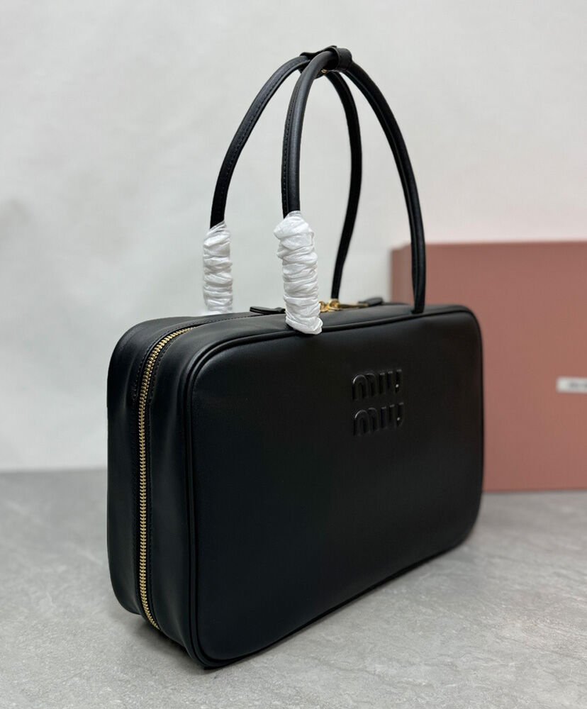 Miumiu Leather Top-handle Bag 5BB117 - Image 3