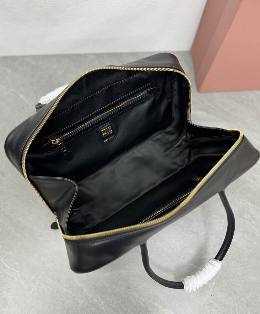 Miumiu Leather Top-handle Bag 5BB117 - Image 9