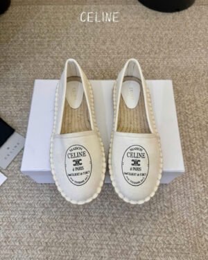 Maison Celine Espadrille in Canvas Shoes
