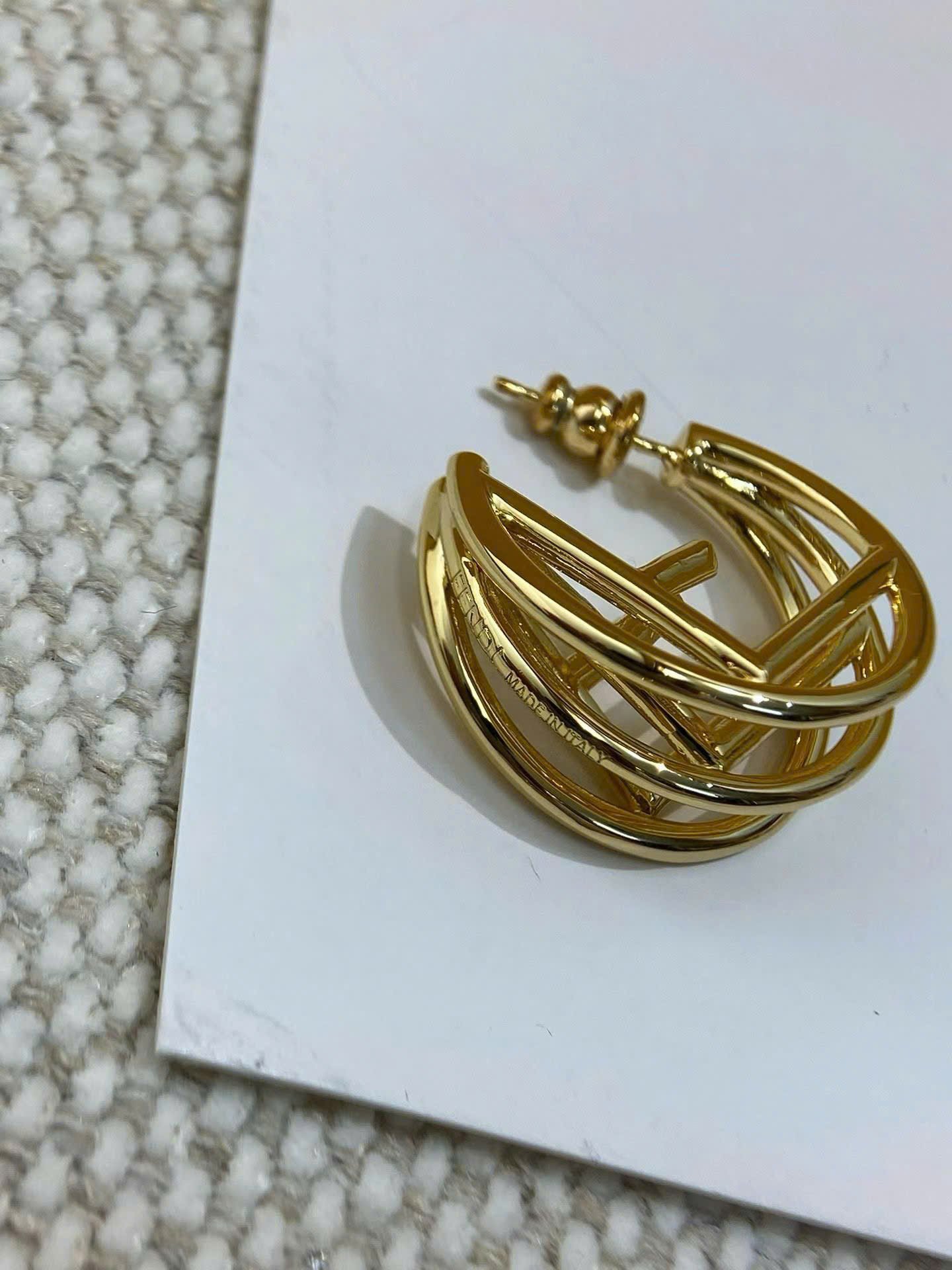 Fendi FF Earring New Collections - Image 3