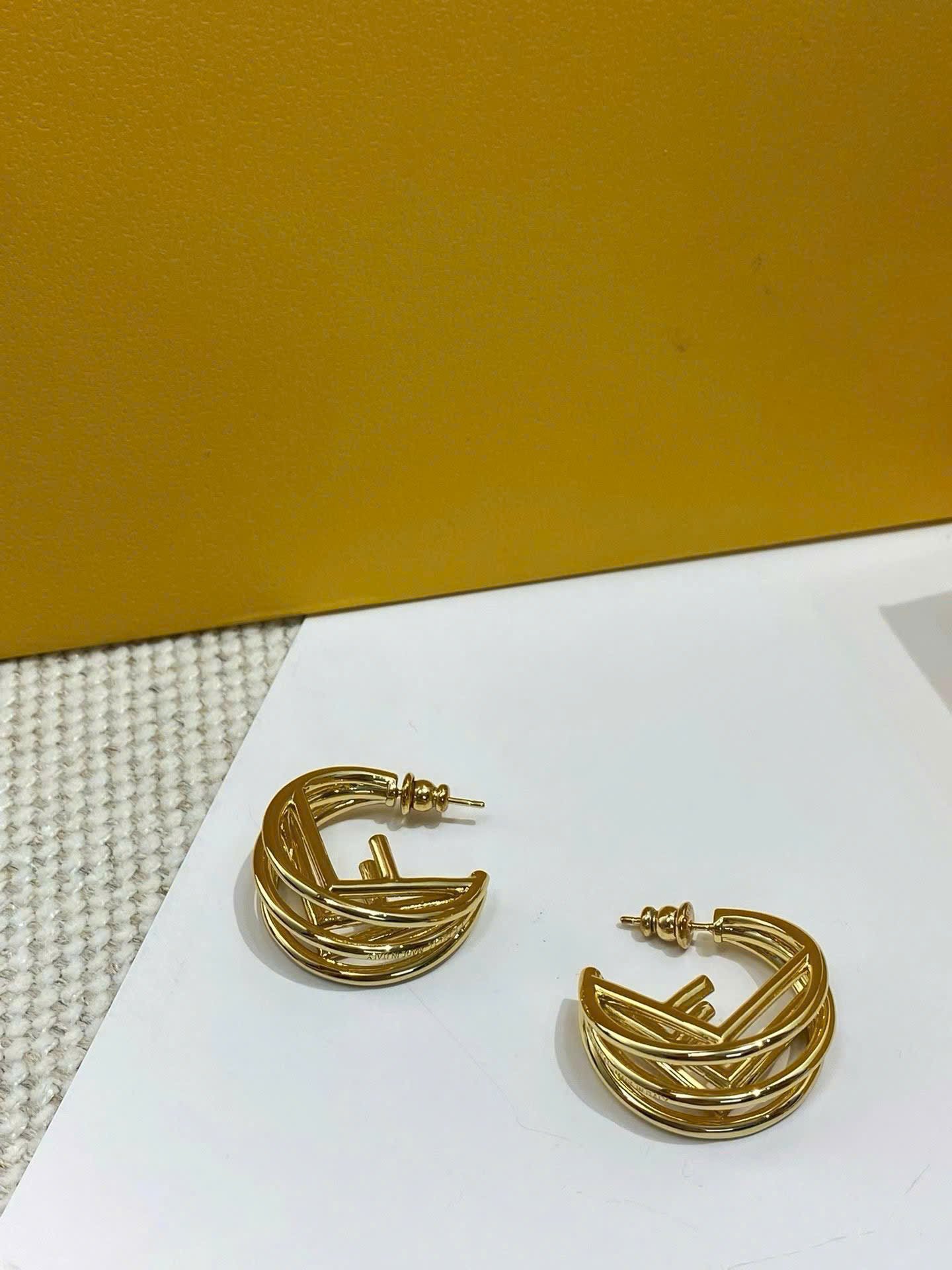 Fendi FF Earring New Collections - Image 4