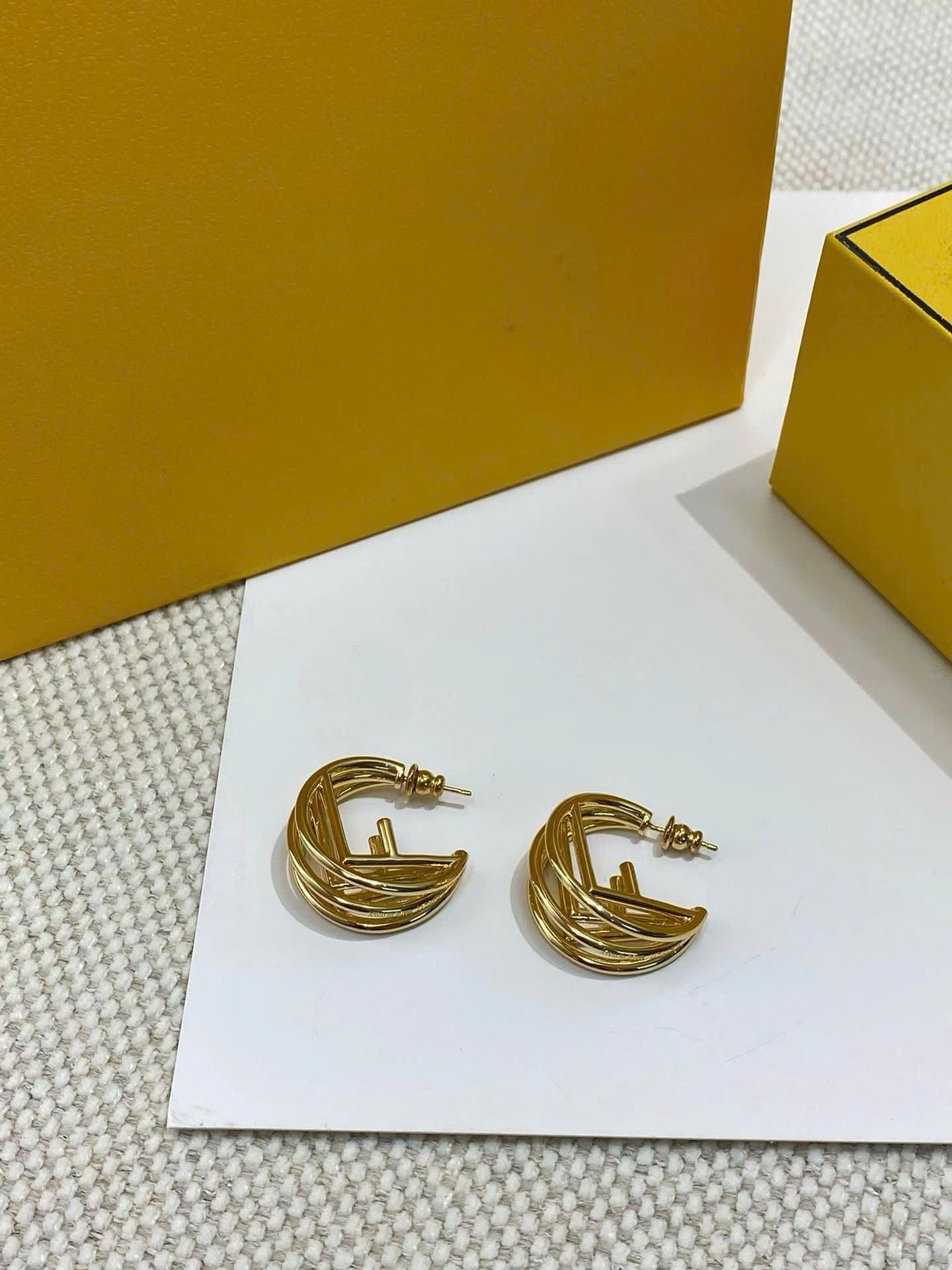 Fendi FF Earring New Collections - Image 6