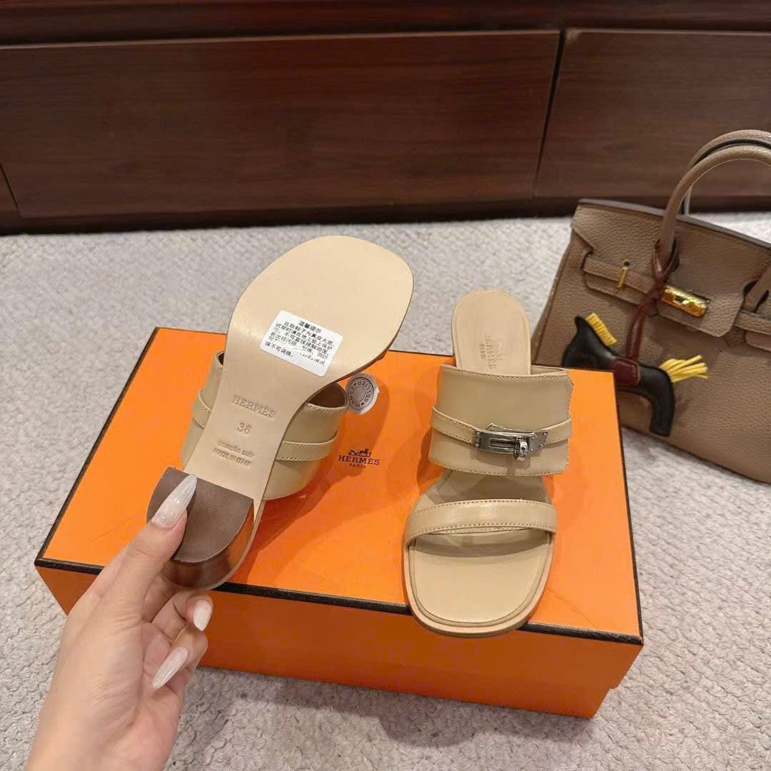 Hermès Avenue Sandals 5cm - Image 7