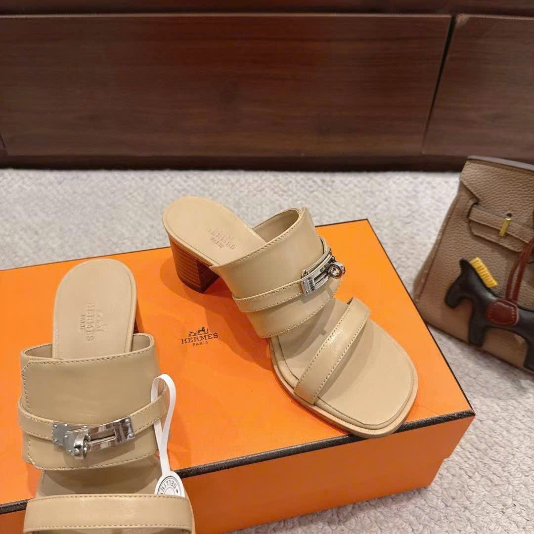 Hermès Avenue Sandals 5cm - Image 8