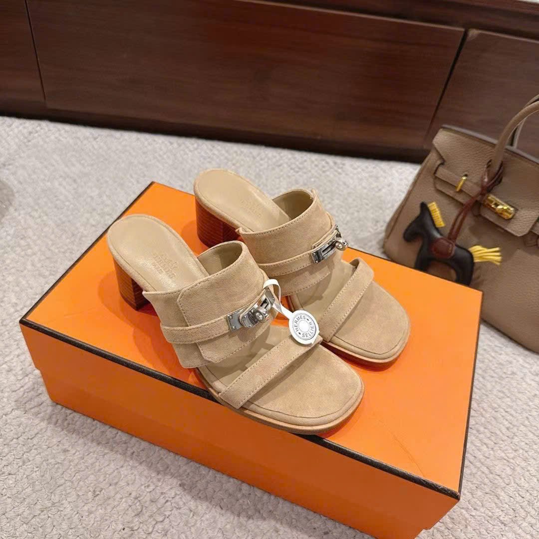 Hermès Avenue Sandals 5cm - Image 6