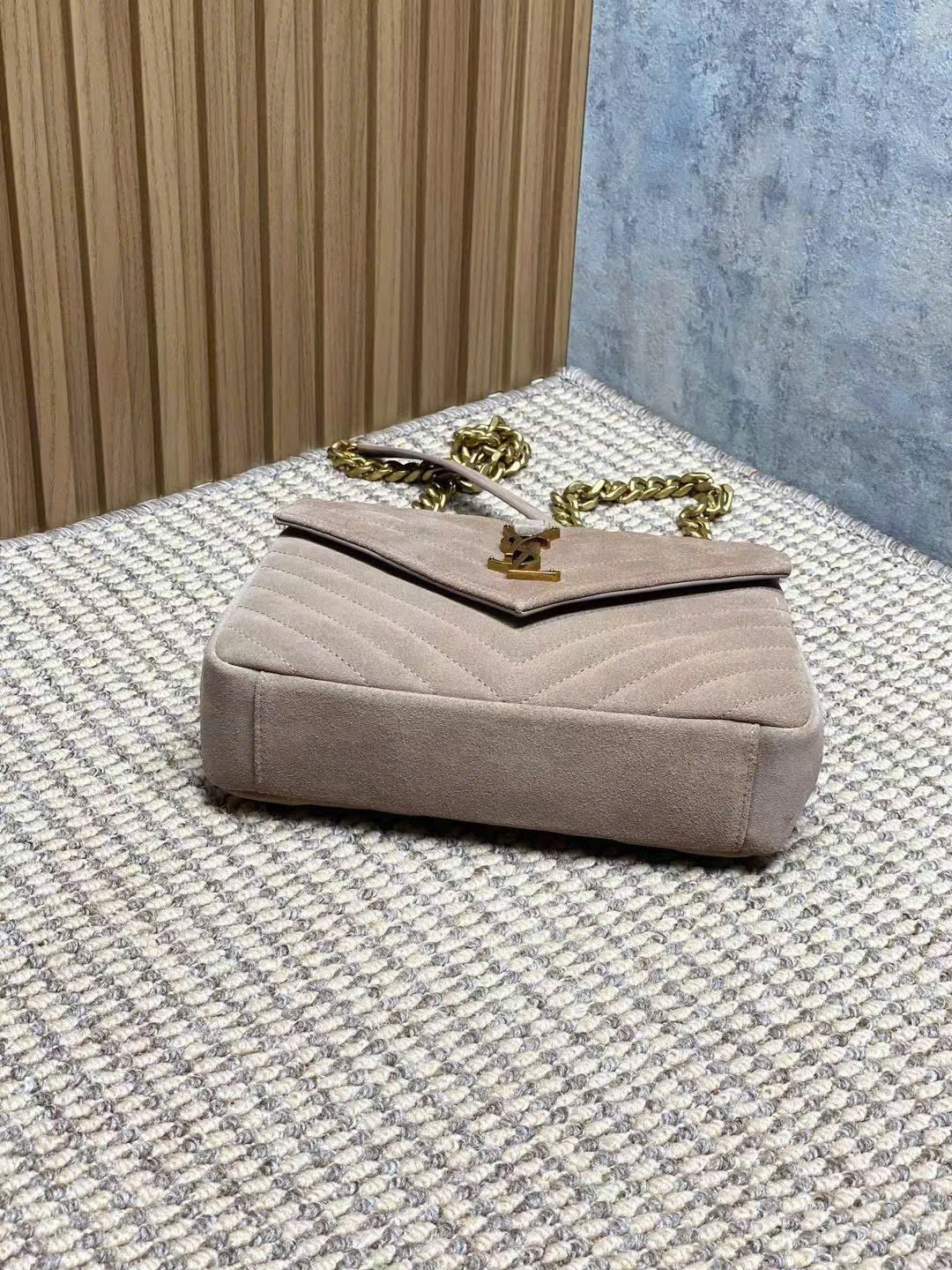 Saint Laurent Panier Small Raffia Bucket Bag - Image 3