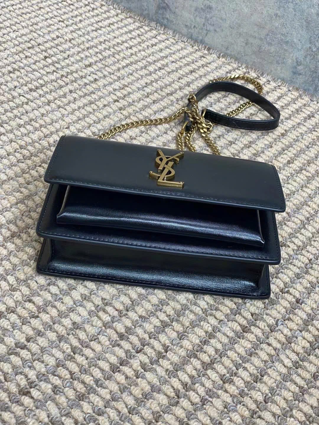 Saint Laurent Sunset Shoulder Bag - Image 2