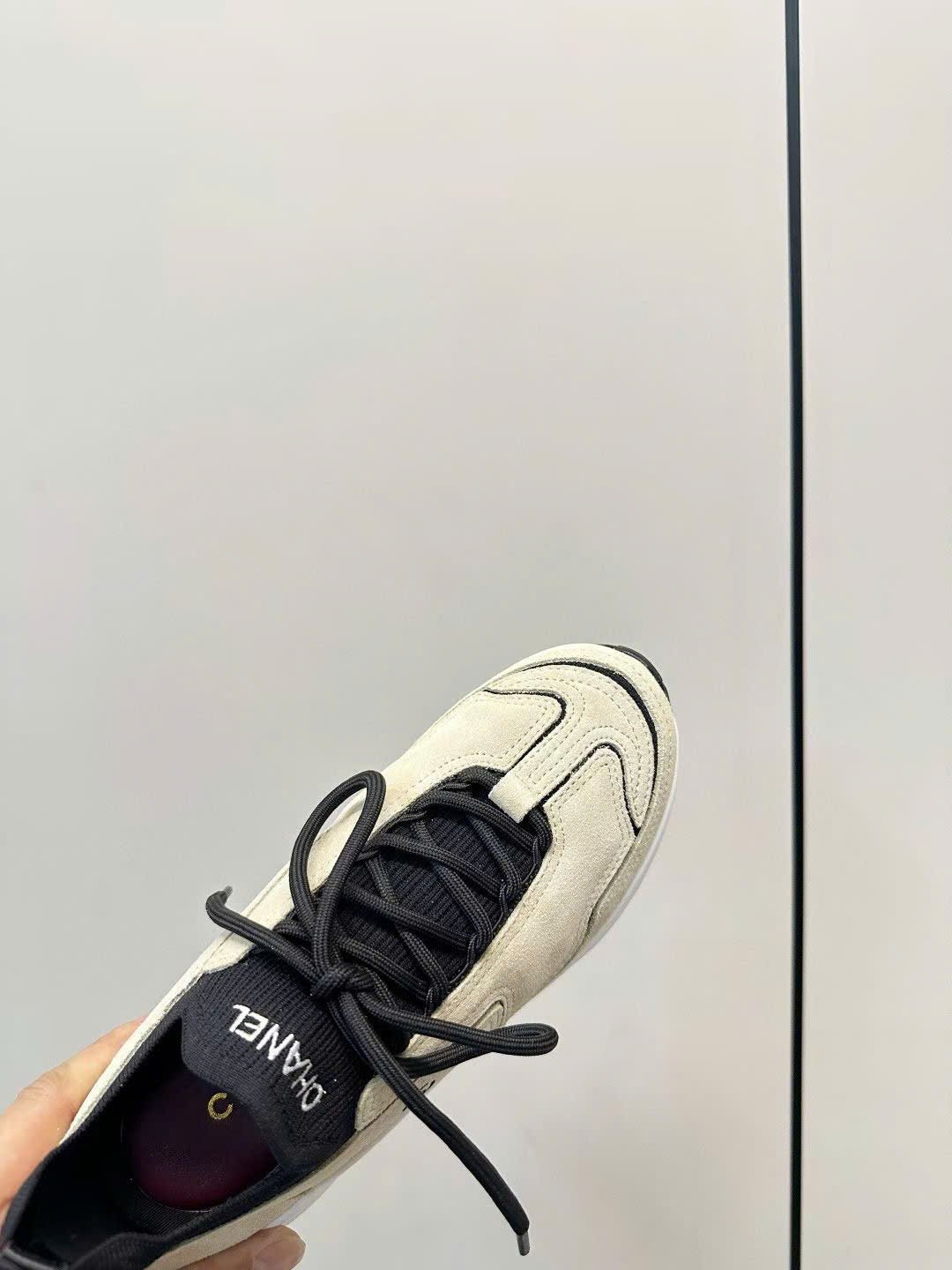 Chanel CC Logo Trainer Sneaker - Image 5