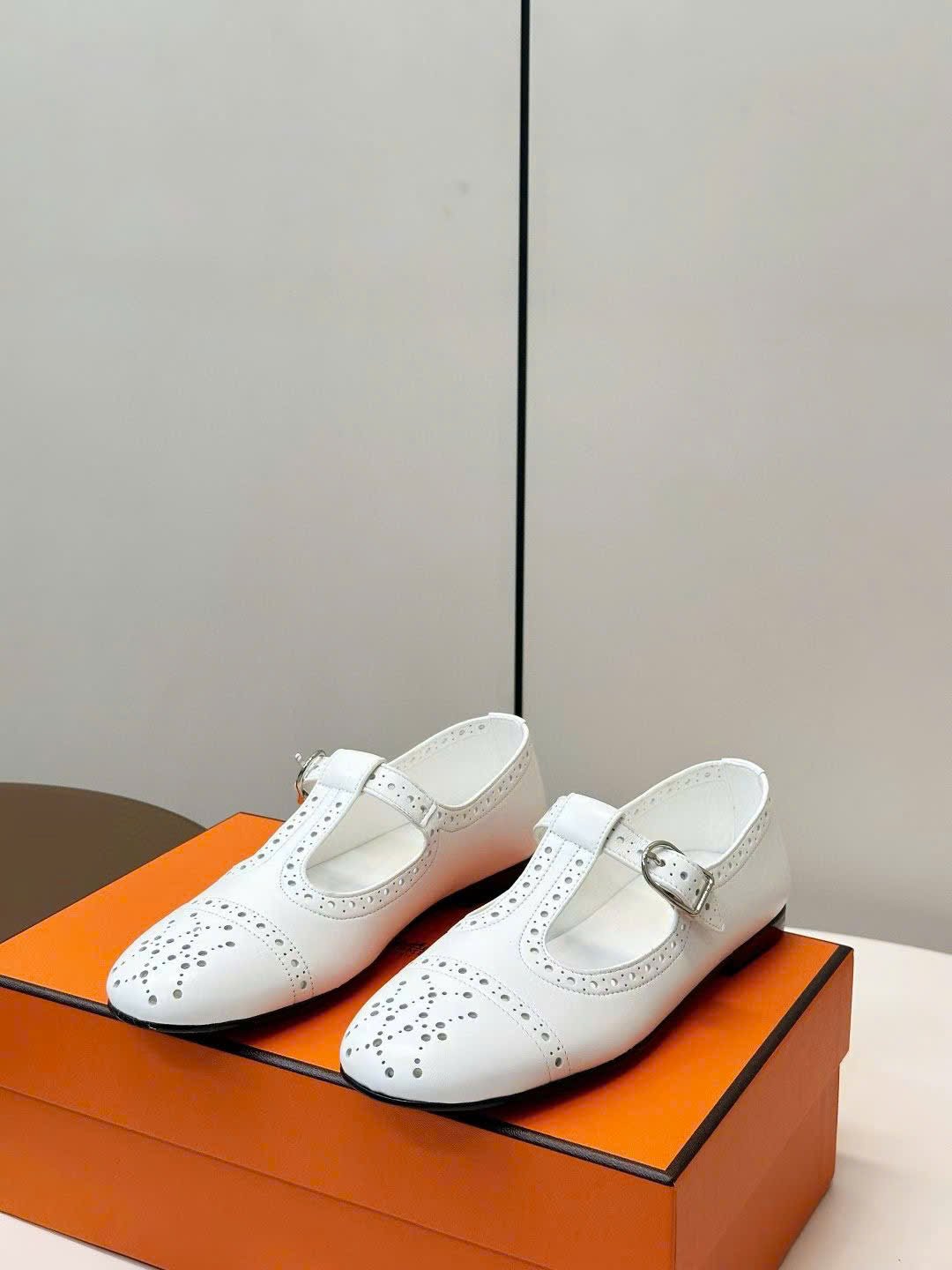 Hermès Nectar Ballet Flat Shoes - Image 8