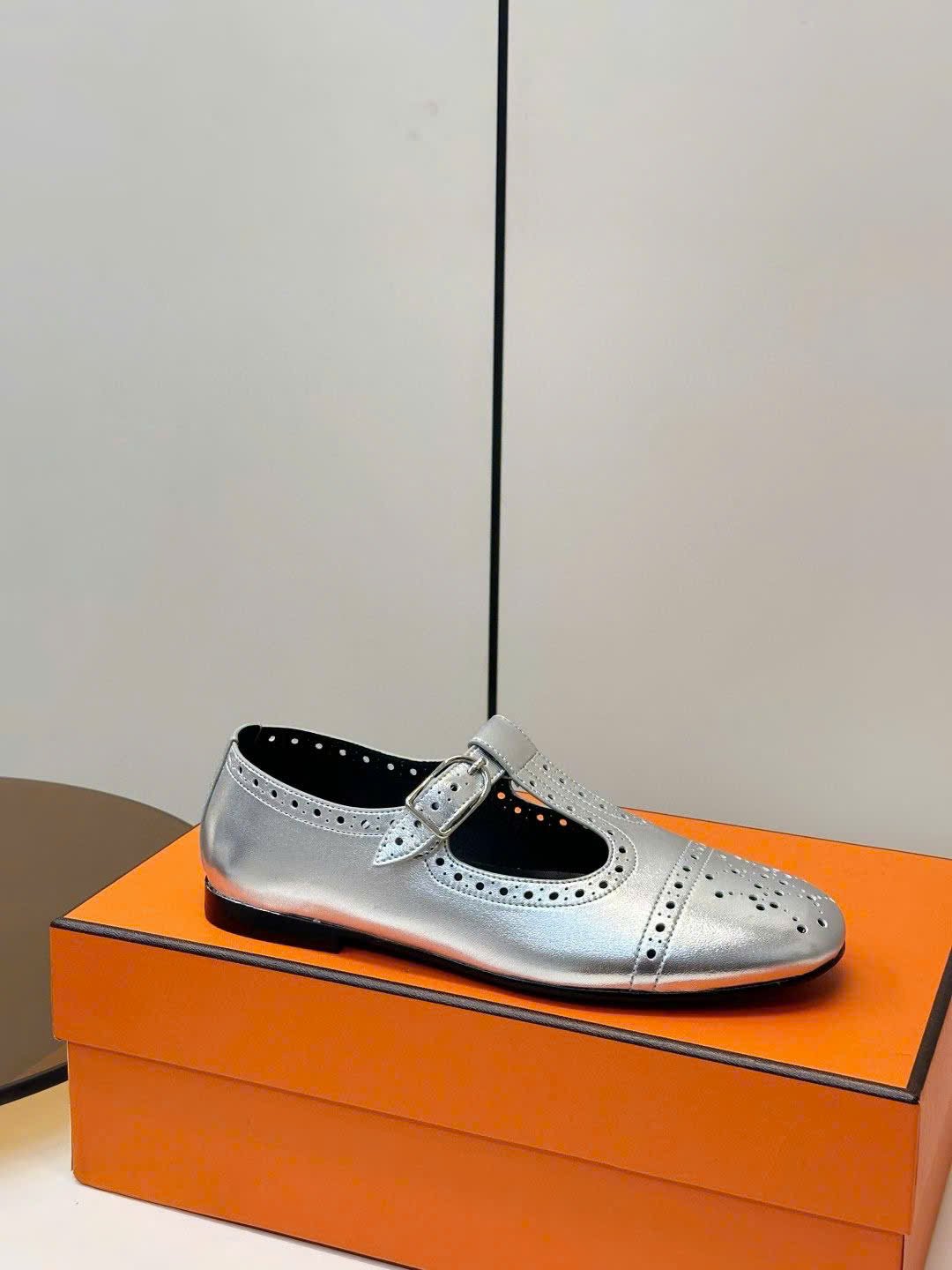 Hermès Nectar Ballet Flat Shoes - Image 9