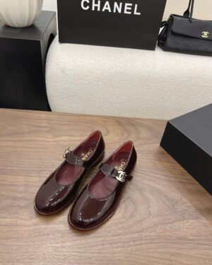 Chanel Patent Mary Jane Shoes