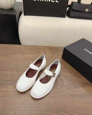 Chanel Patent Mary Jane Shoes