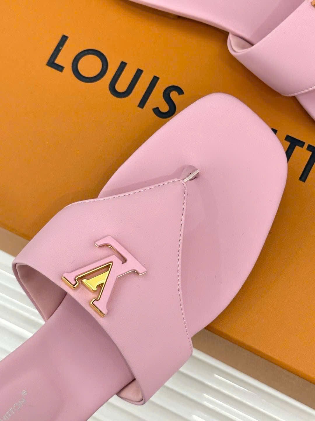 Louis Vuitton LV Logo Flat Thong Sandal - Image 5