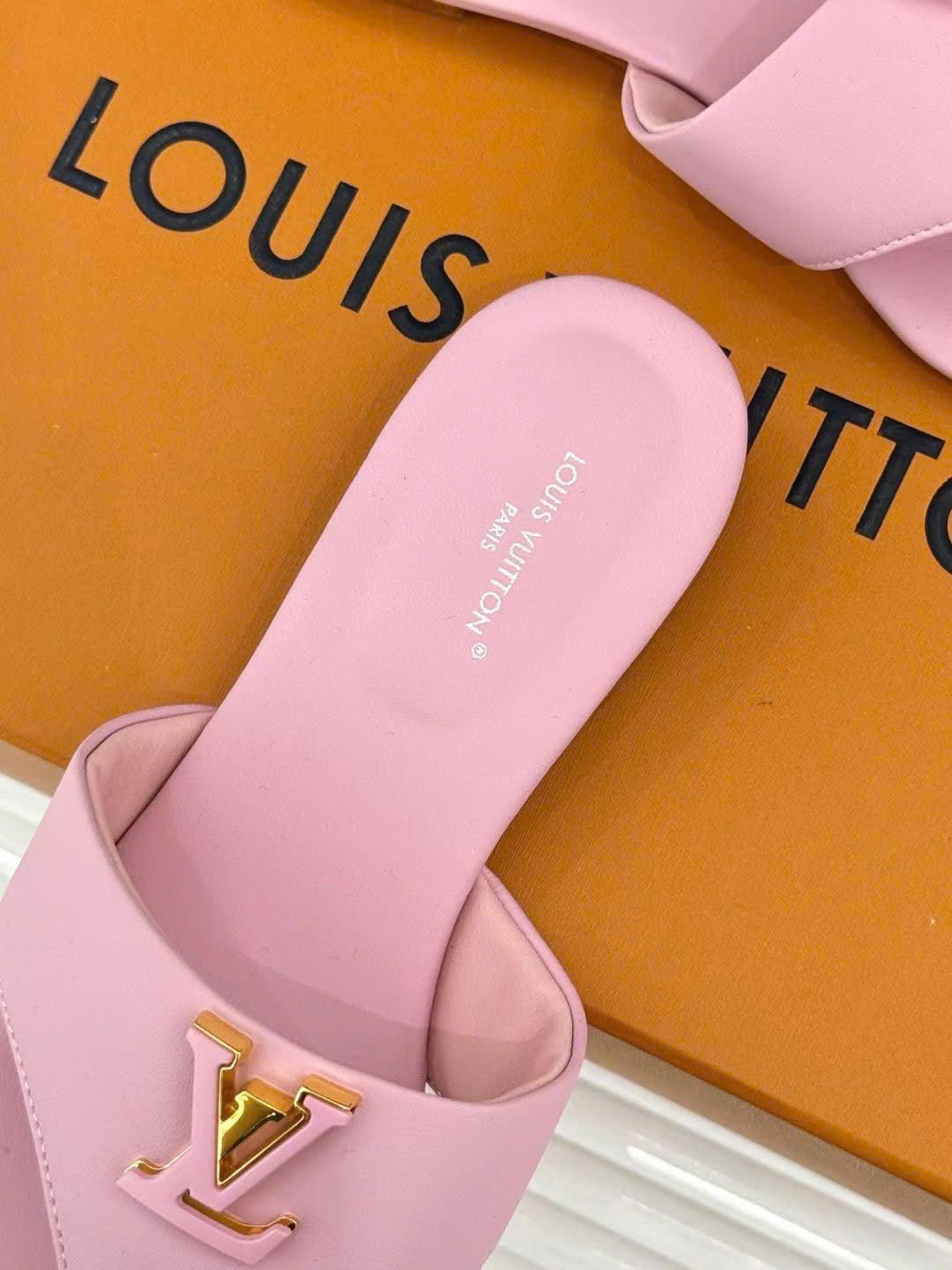 Louis Vuitton LV Logo Flat Thong Sandal - Image 6