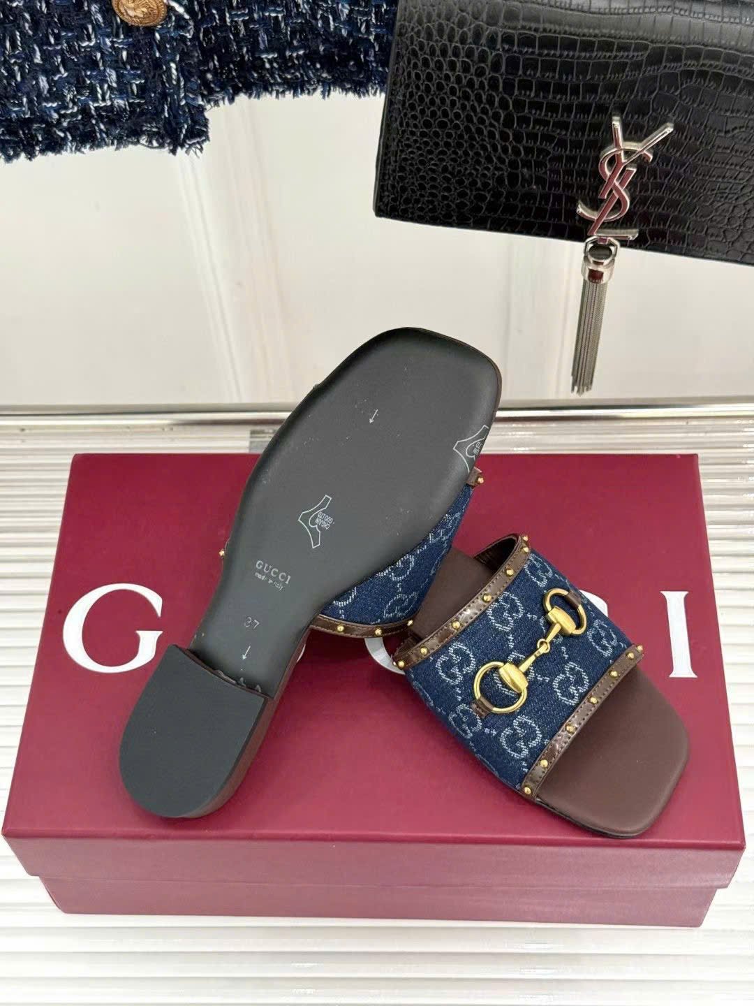 Gucci Horsebit Slide Sandal - Image 2