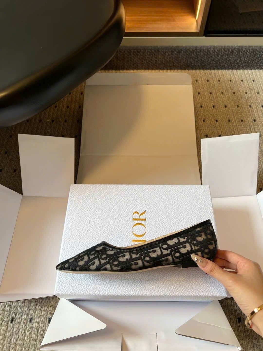Dior Adiorable Flat Dior Oblique Fabric - Image 3