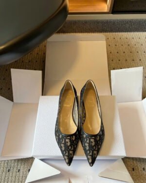 Dior Adiorable Flat Dior Oblique Fabric