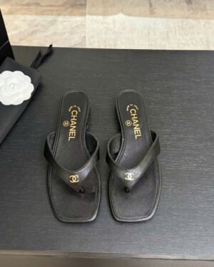 Chanel Coco Thong Flat Sandal
