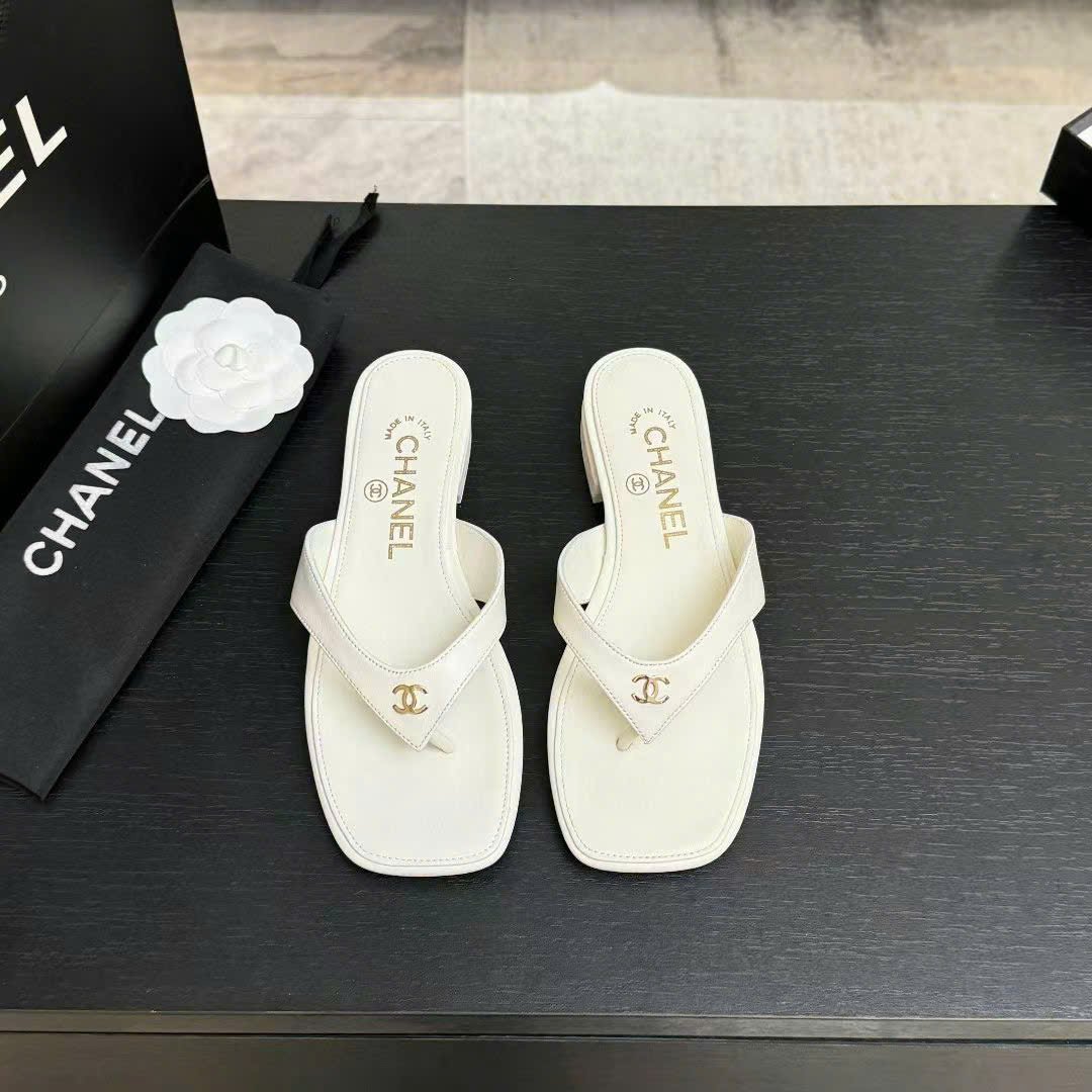 Chanel Coco Thong Flat Sandal