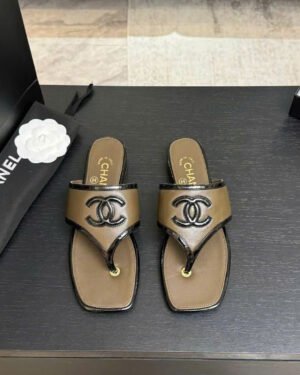 Chanel Coco Thong Flat Sandal