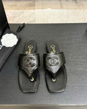 Chanel Coco Thong Flat Sandal