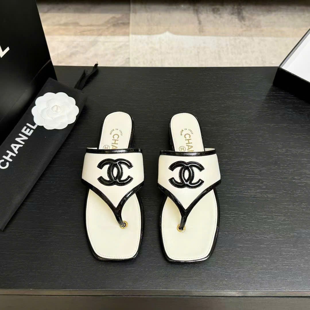 Chanel Coco Thong Flat Sandal