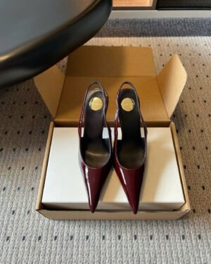 Saint Laurent L'entracte Slingback Pumps Shoes 10cm