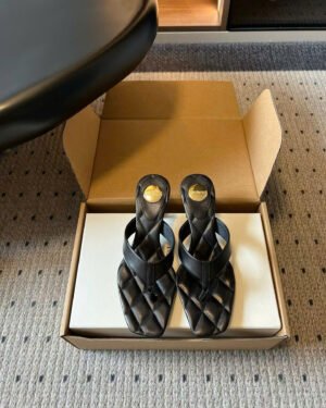 Saint Laurent Sip Sandals Smooth Leather