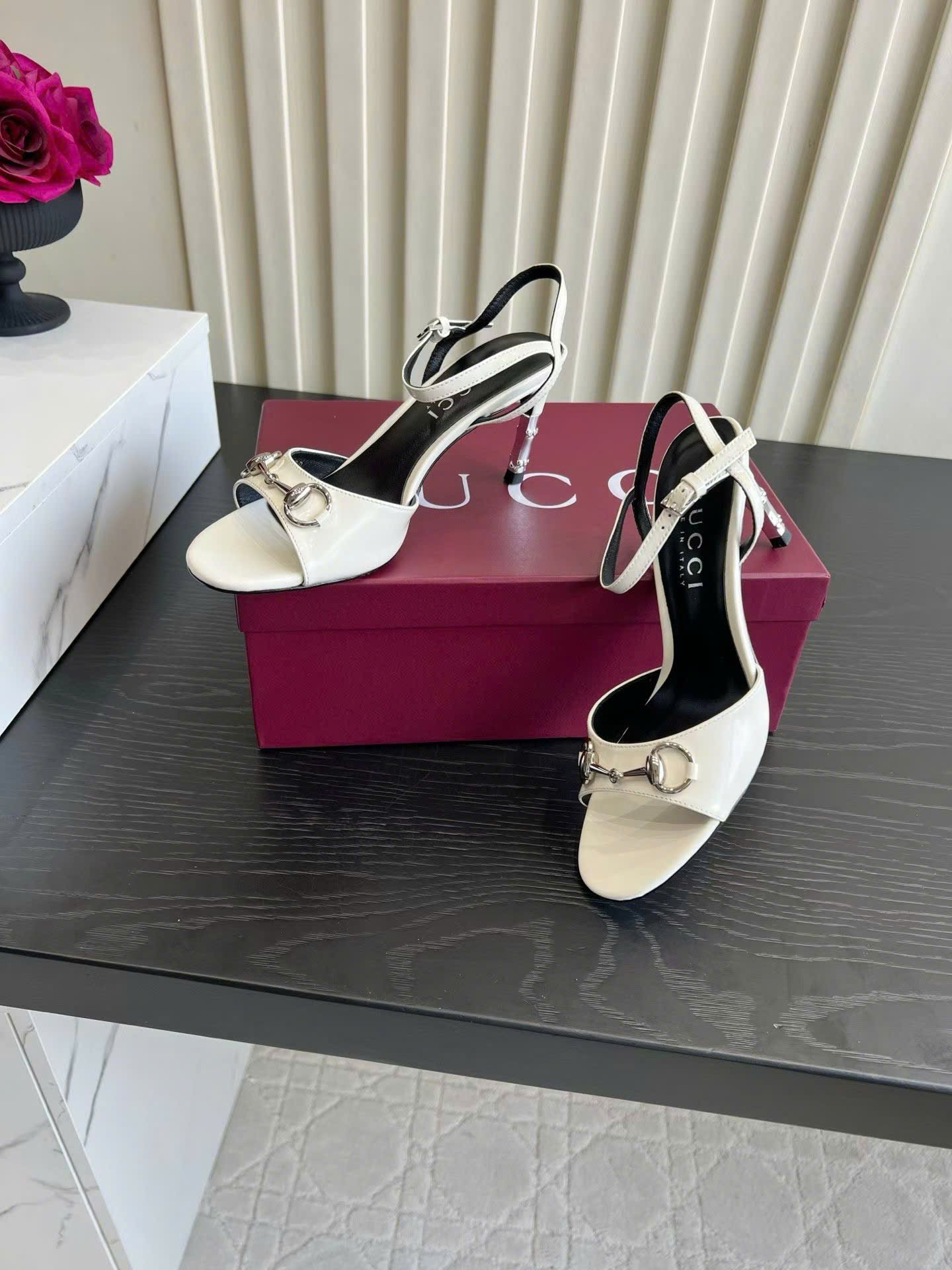 Gucci Horsebit Heeled Sandal 7cm - Image 7