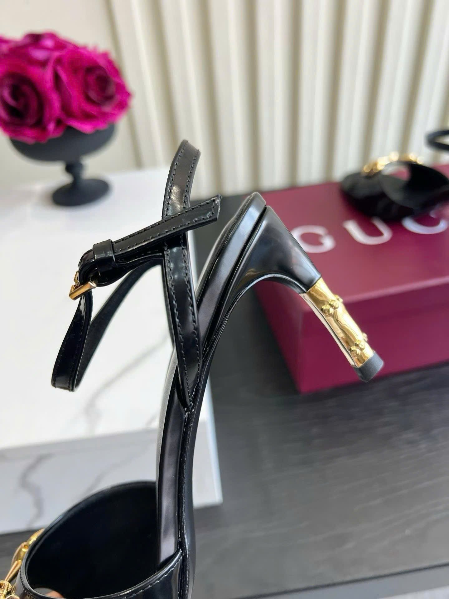 Gucci Horsebit Heeled Sandal 7cm - Image 2