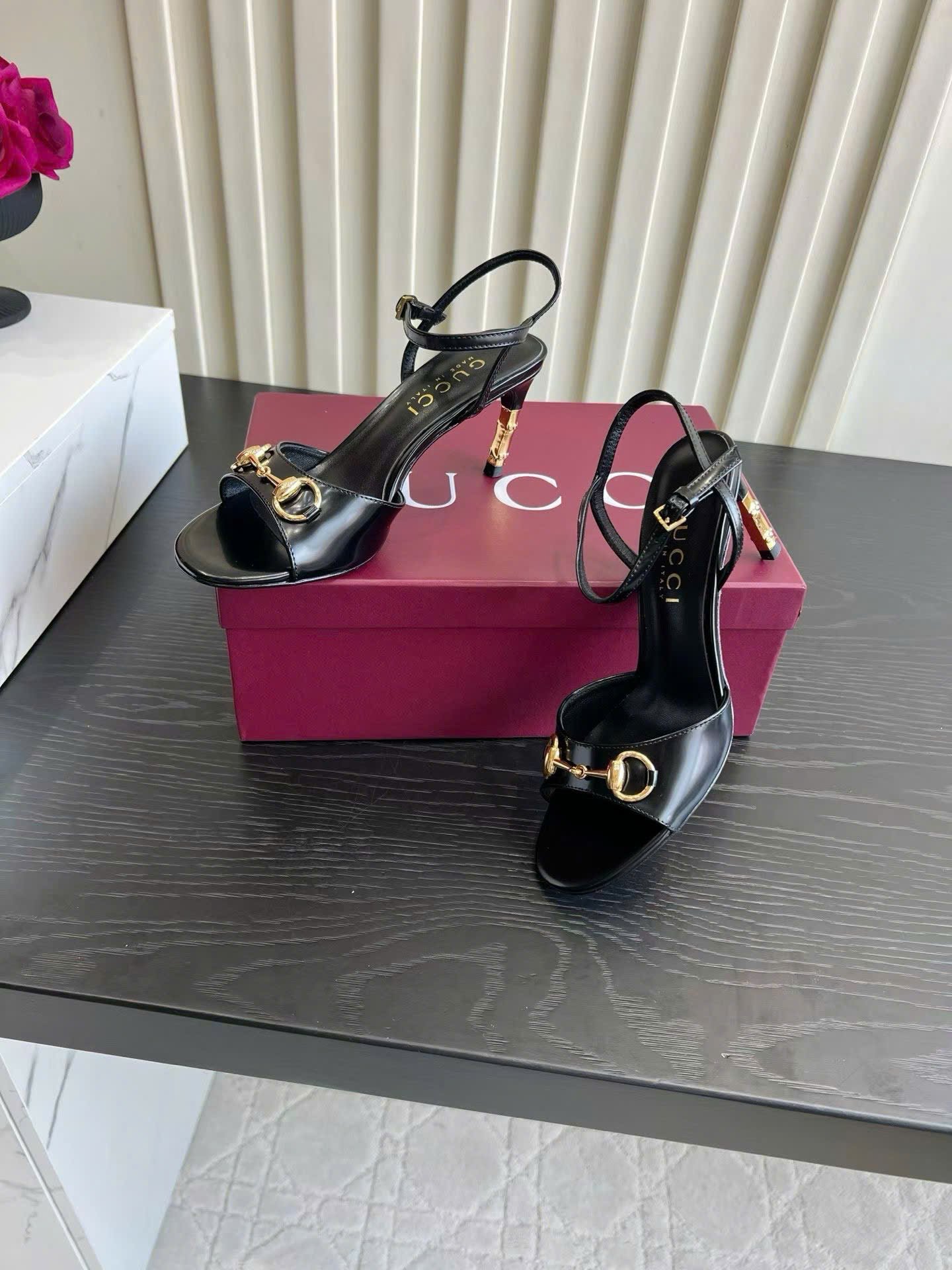 Gucci Horsebit Heeled Sandal 7cm - Image 7